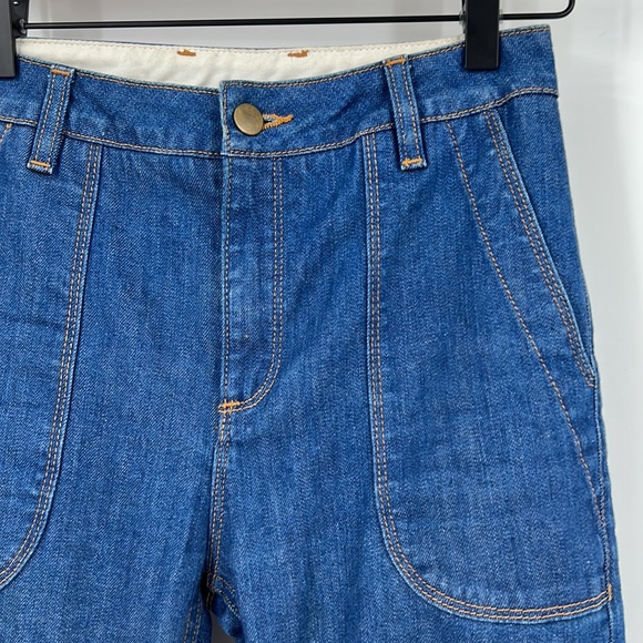 Land of Distraction Bruce High Rise Flare Bottom Retro Jeans - Picture 7 of 16